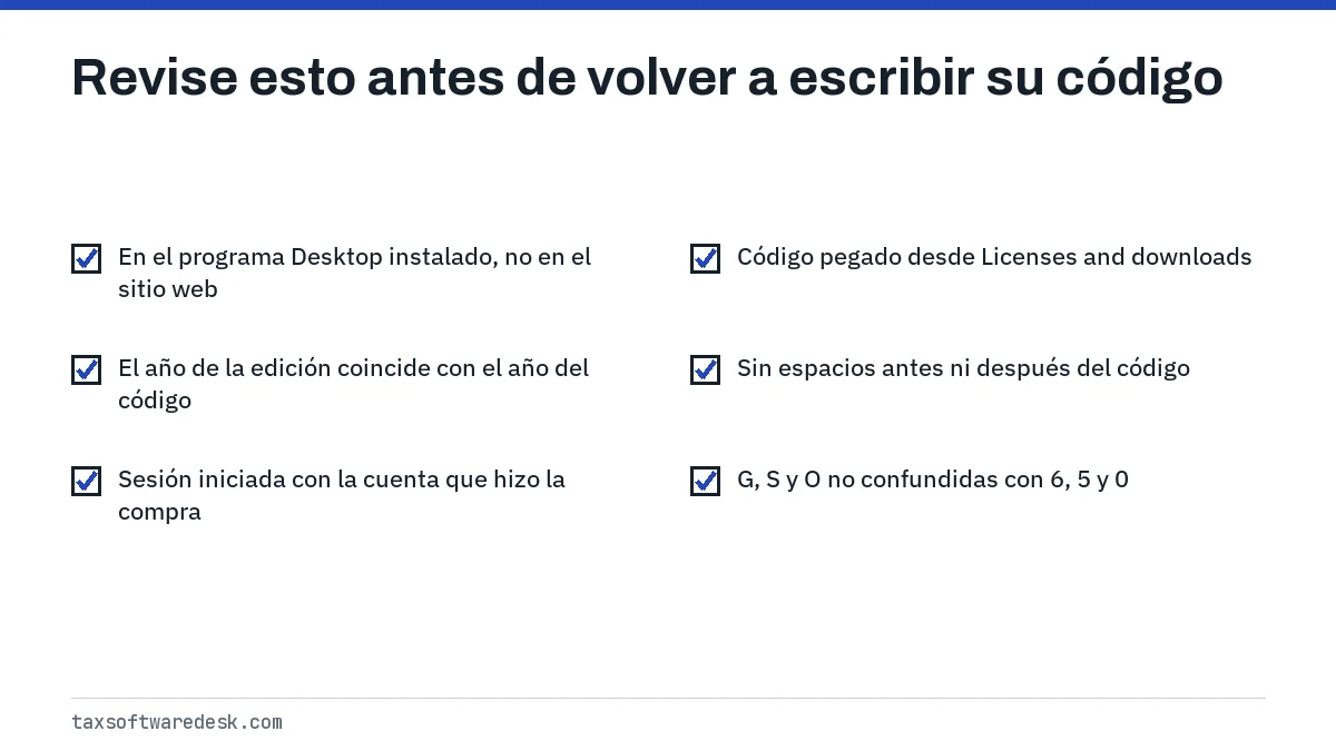 Revise esto antes de volver a escribir su código