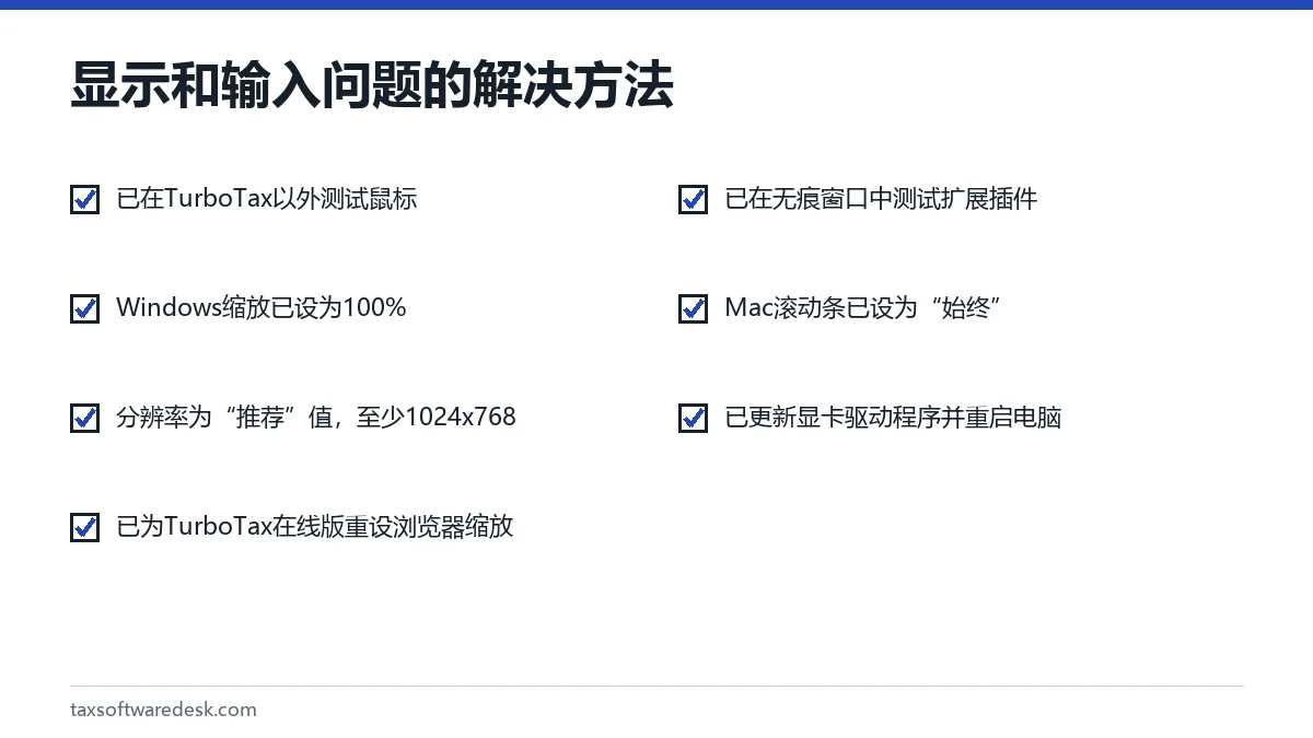 显示和输入问题的解决方法