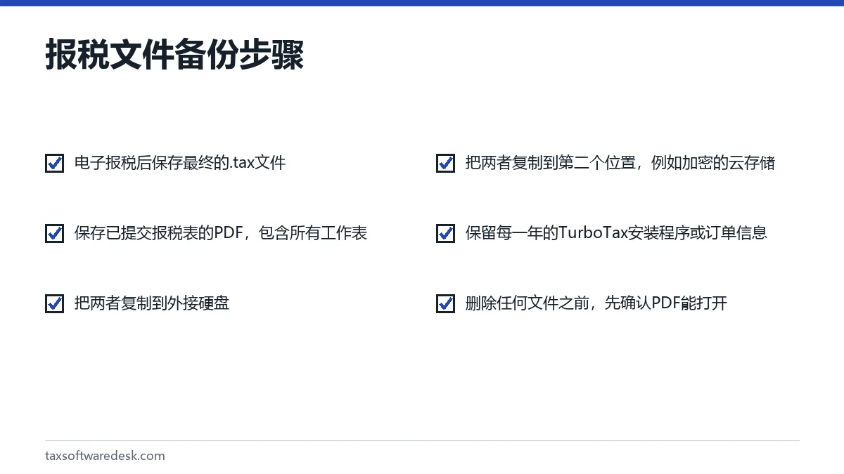 报税文件备份步骤